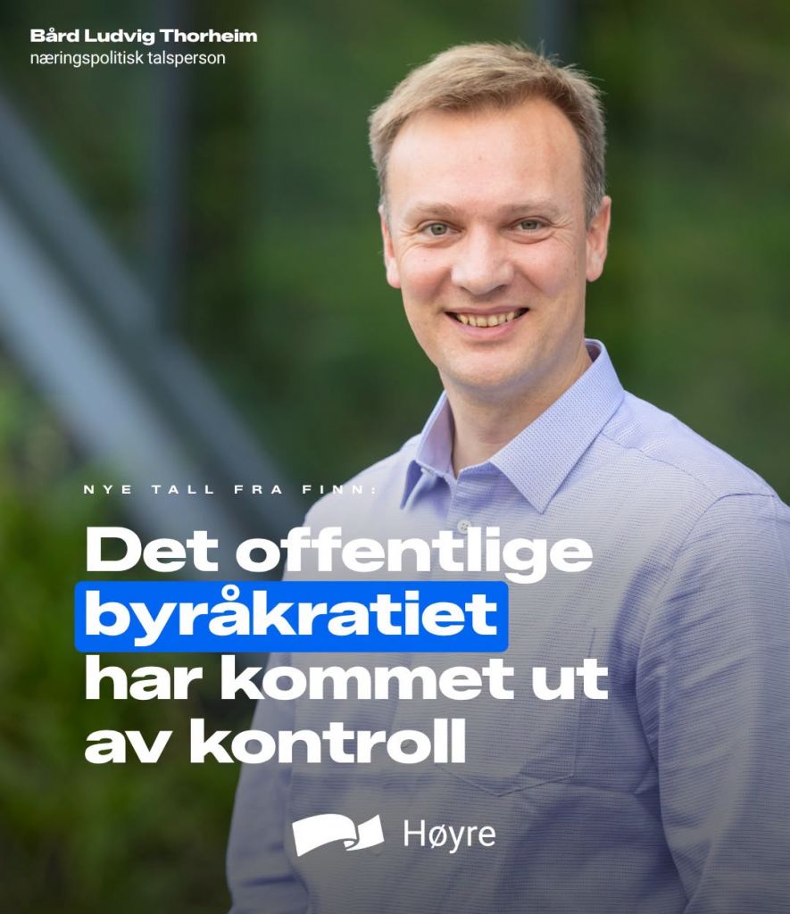 Mens privat sektor strammes inn, fortsetter staten å vokse.